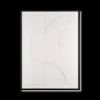 Abstract 3D Textured Framed Art