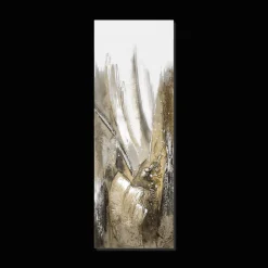 Abstract Heavy Textured Oil Painted Canvas