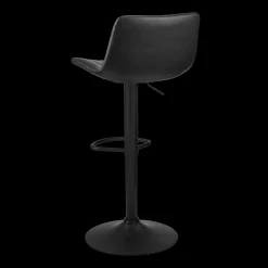 Adjustable Barstool with Stitched PU