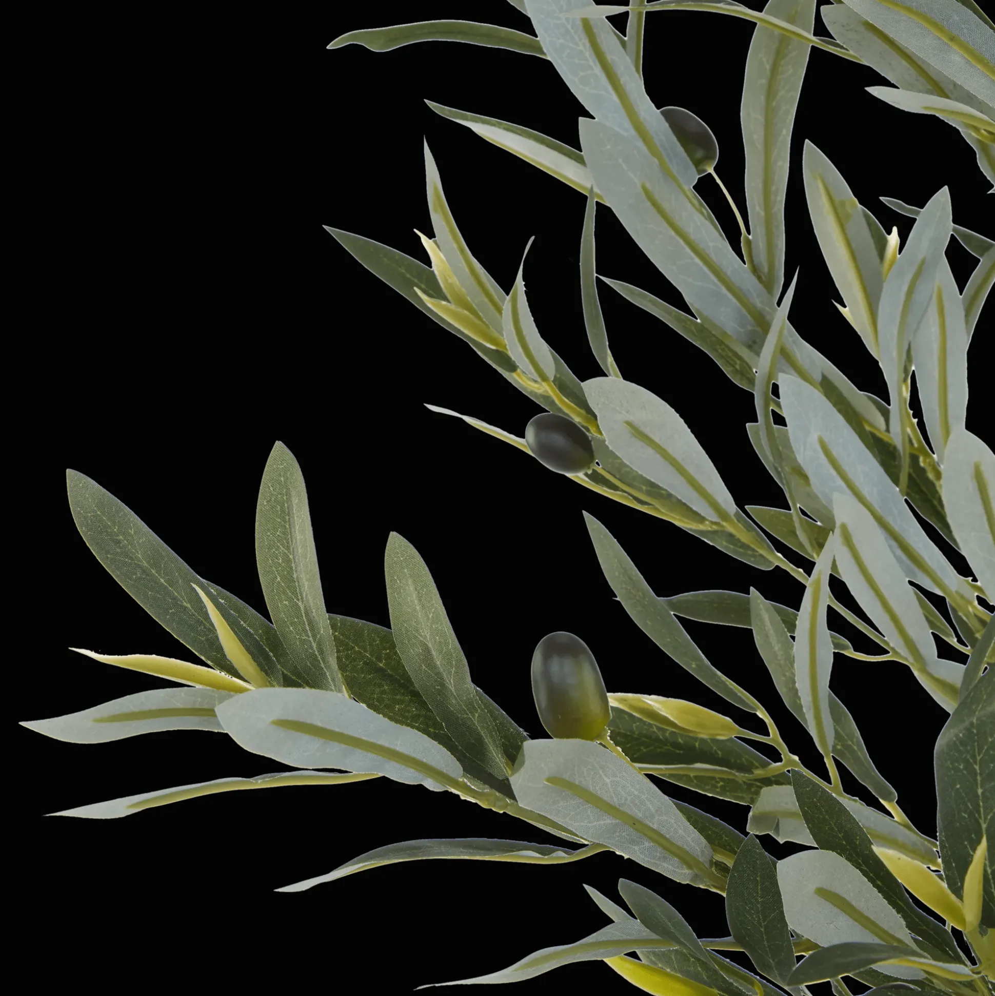 Artificial Olive Tree in Basket