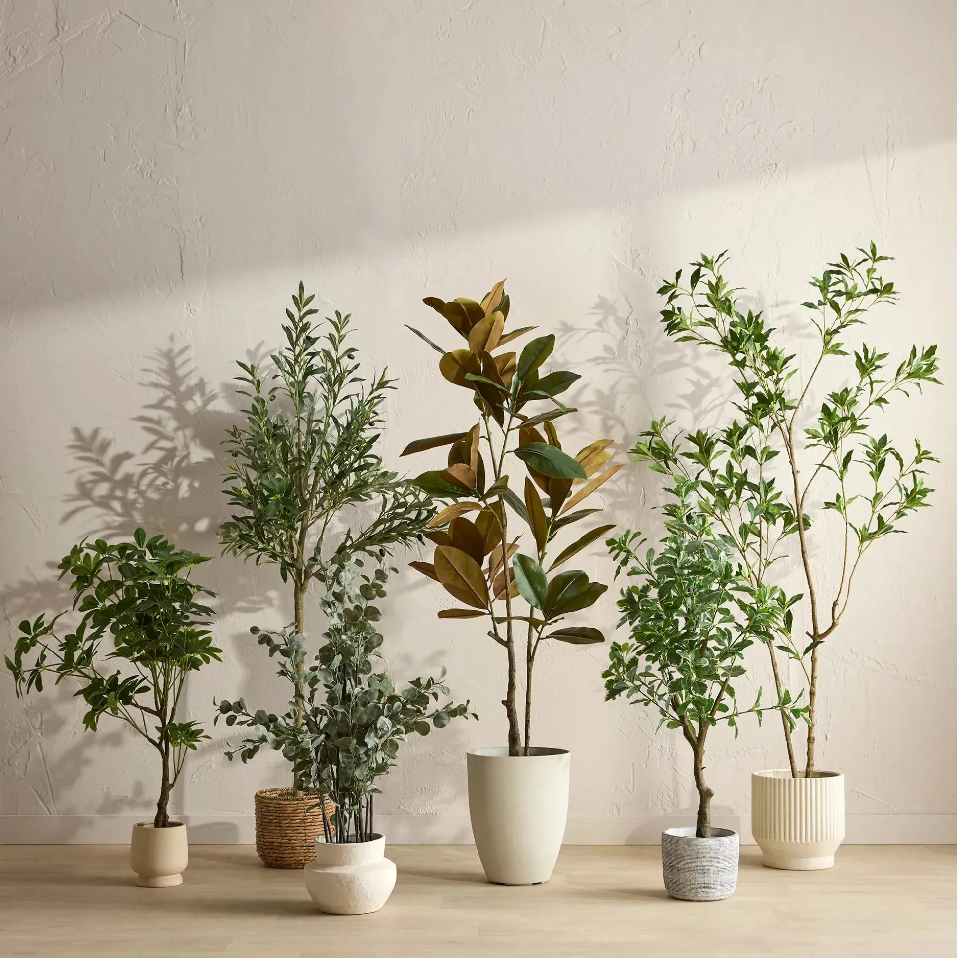 Artificial Olive Tree in Basket