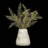 Artificial Stoebe in Ceramic Vase