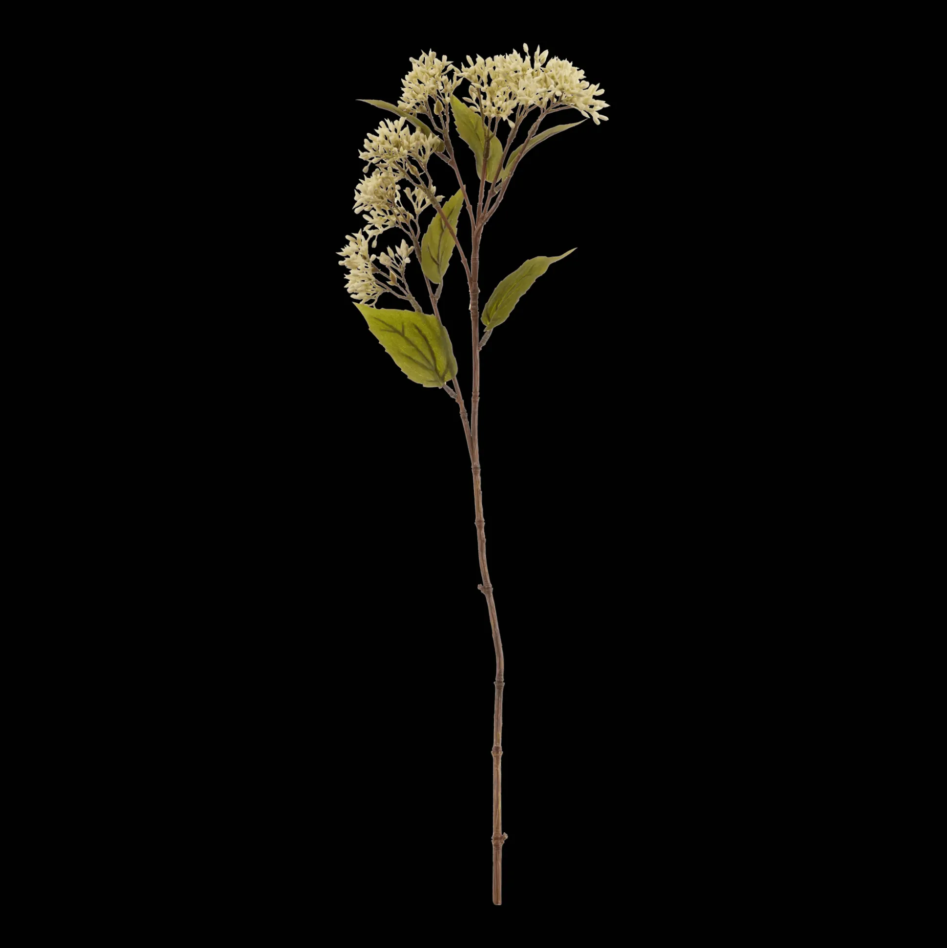 Artificial White Lilac Bud Stem