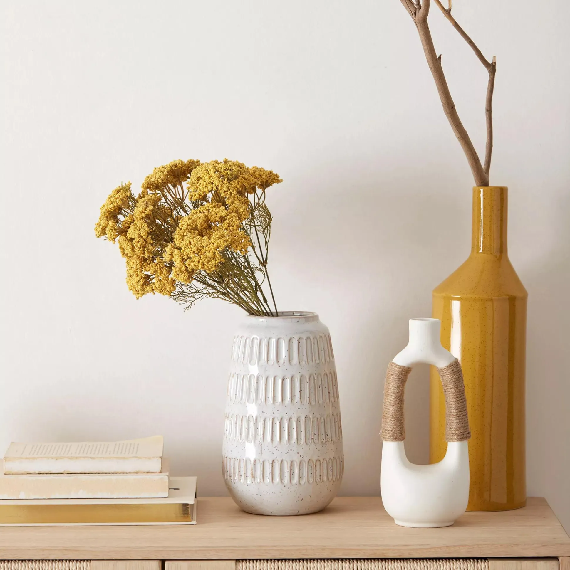 Artificial Yellow Anise Bouquet