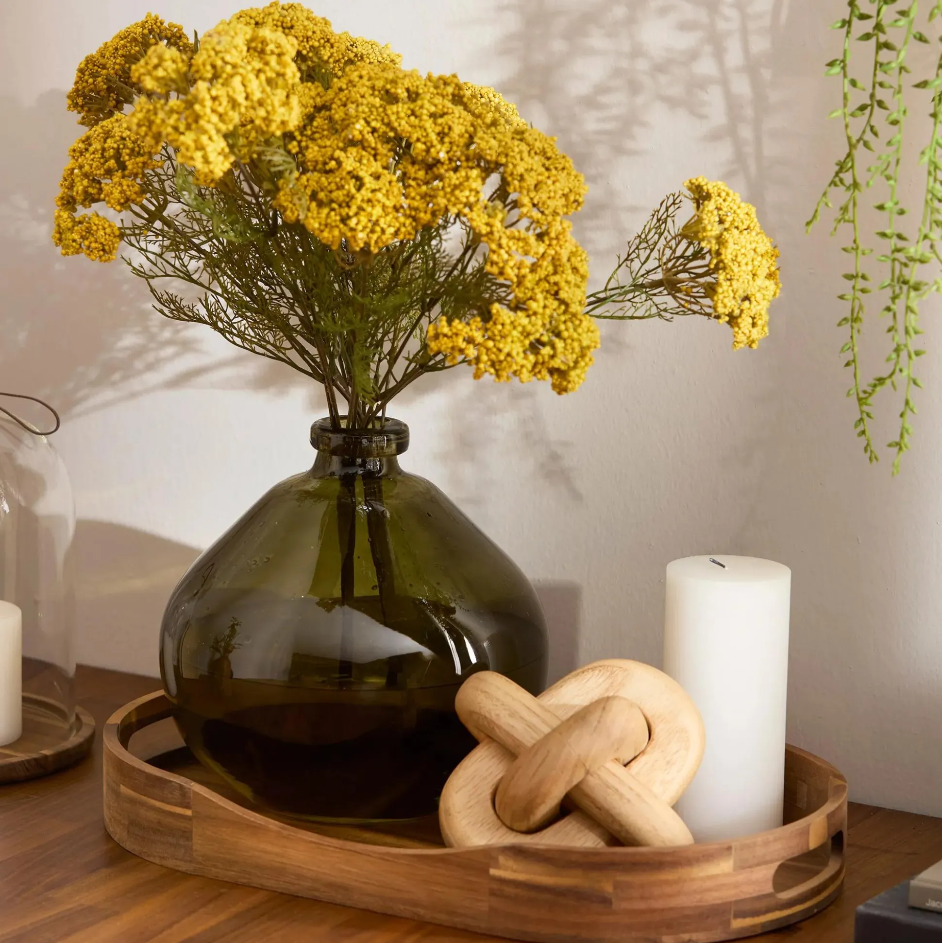 Artificial Yellow Anise Bouquet