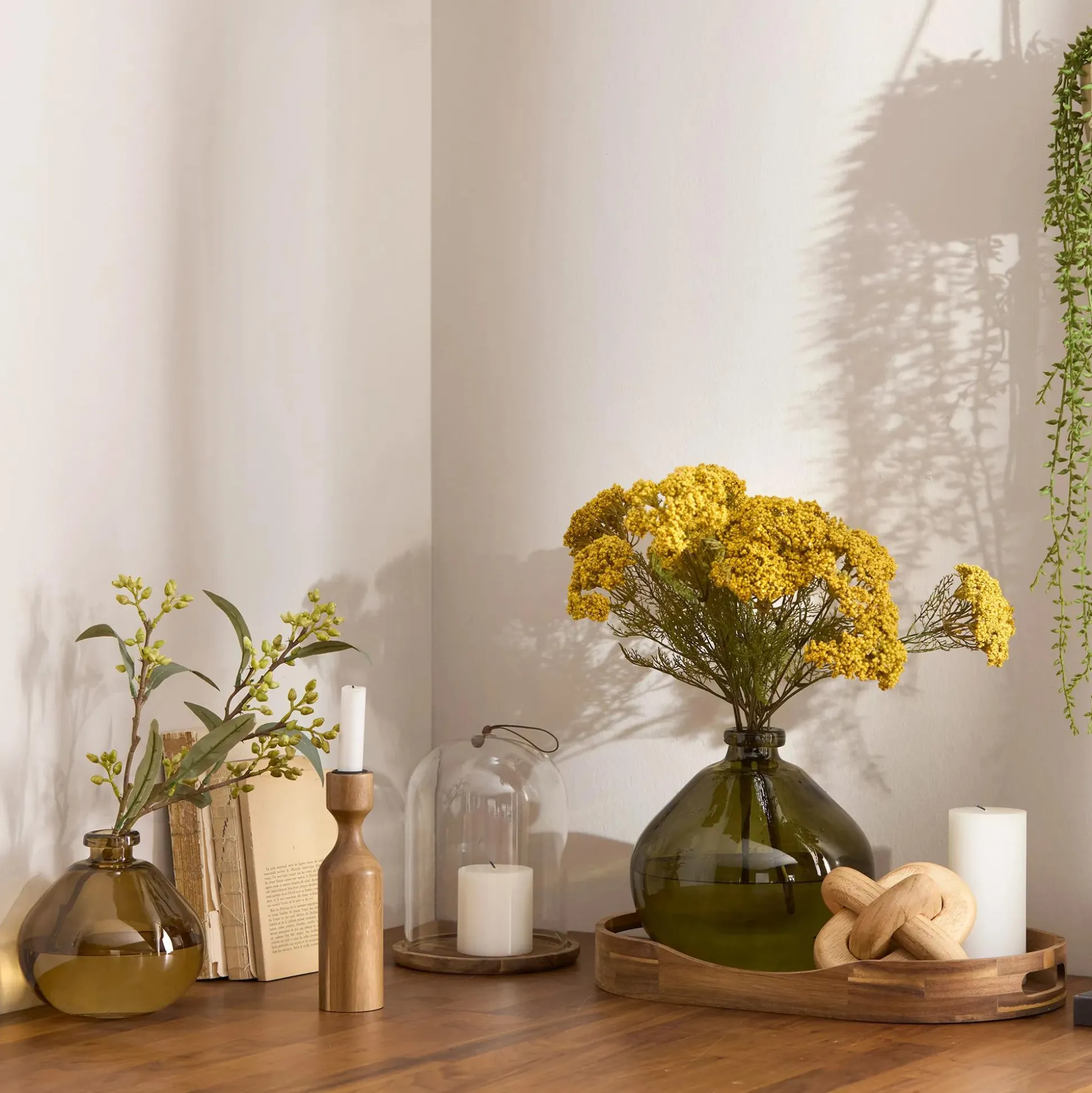 Artificial Yellow Anise Bouquet