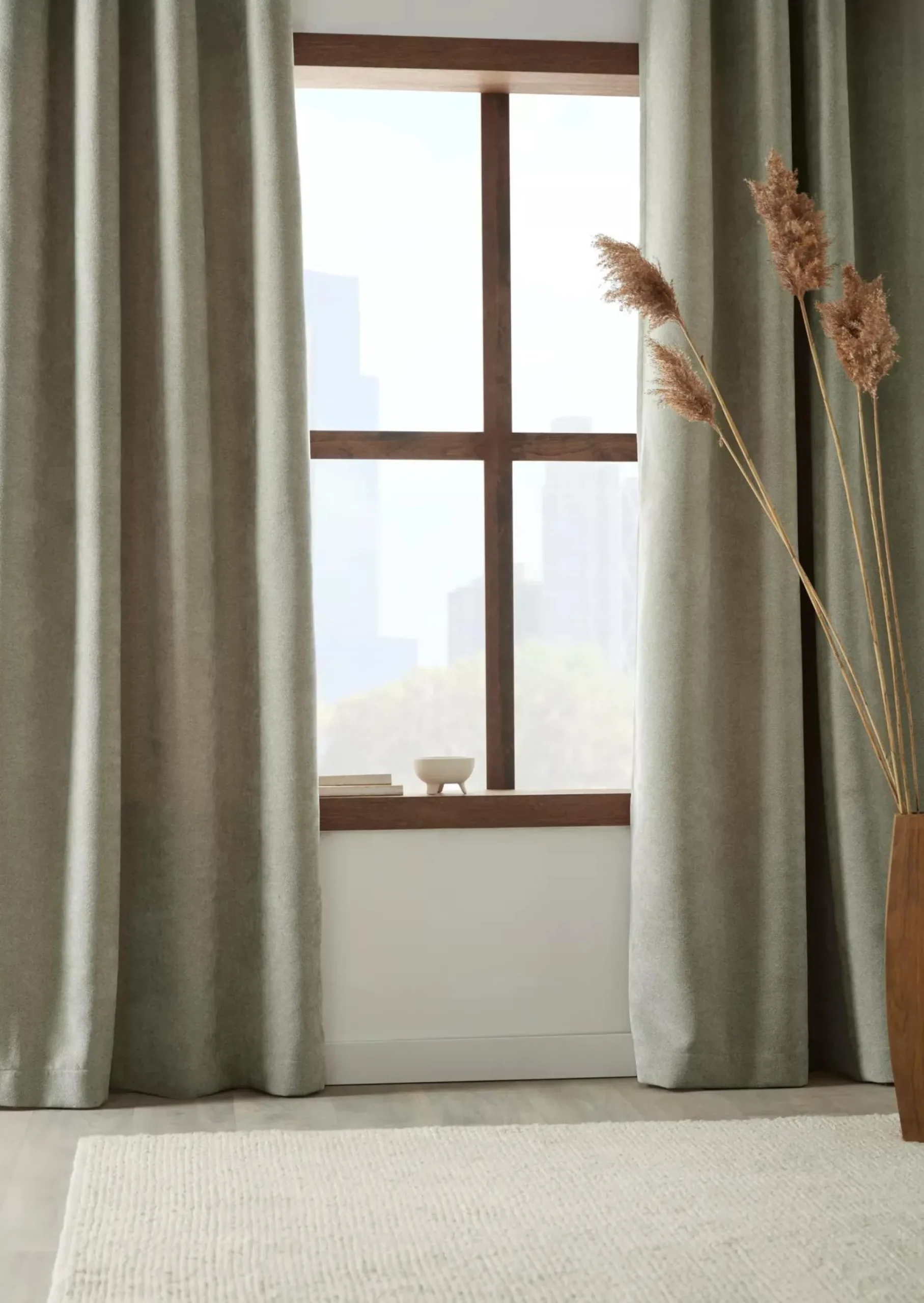 Beige Tajo Panel Curtain