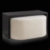 Black Coffee Table with Ottoman
