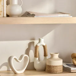 Black Decorative Ceramic Heart