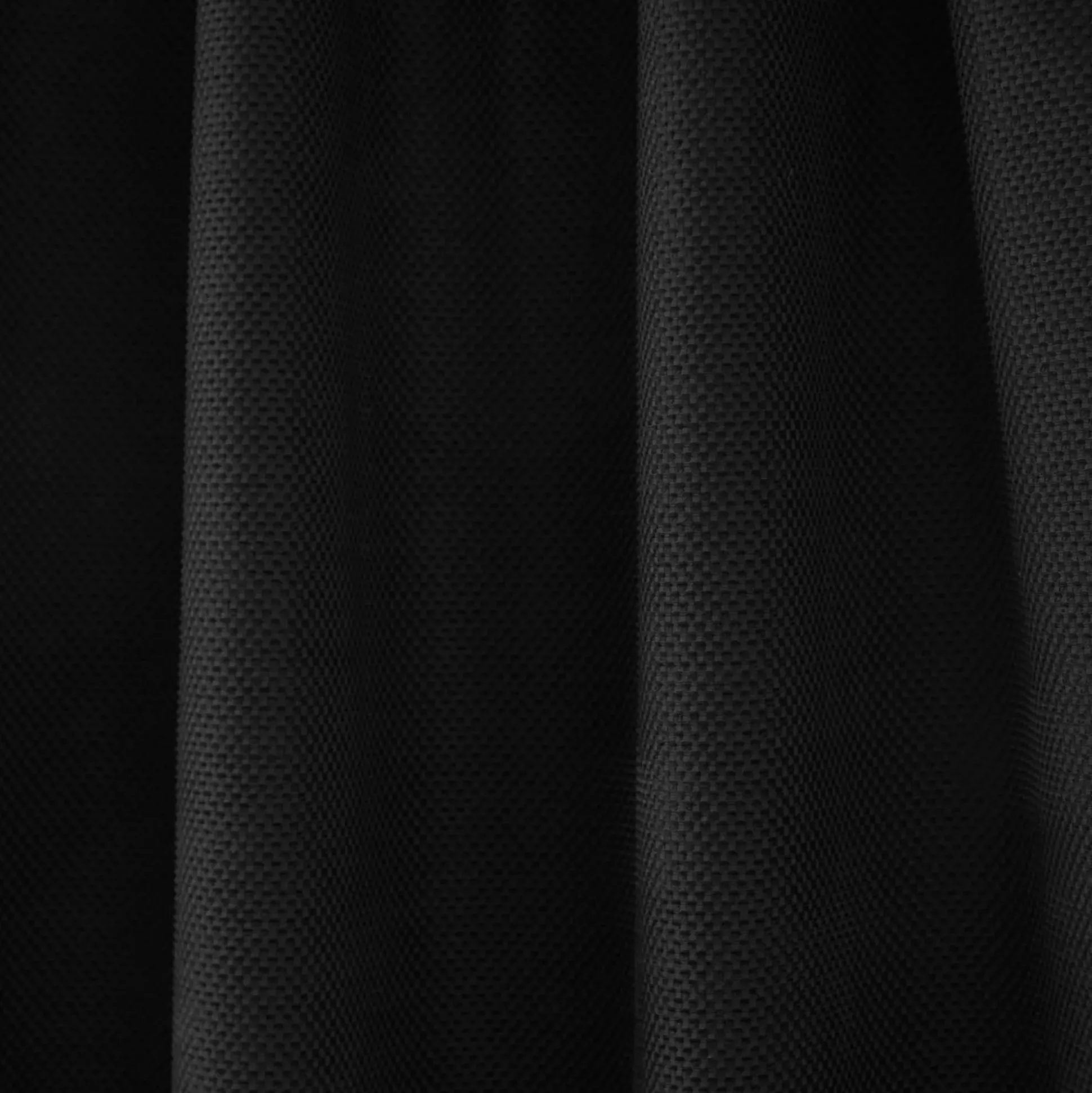 Black Ortega Blackout Back-Tab Curtain
