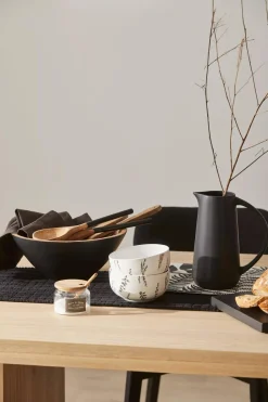 Black Table Runner