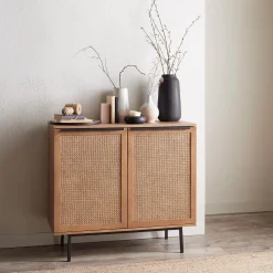 Black Textured Vase