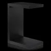 Black Wood Side Table
