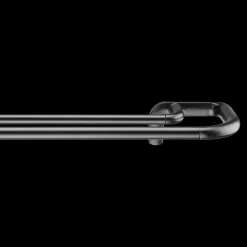 Blackout Curtains Double Rod Set - Diameter 19mm