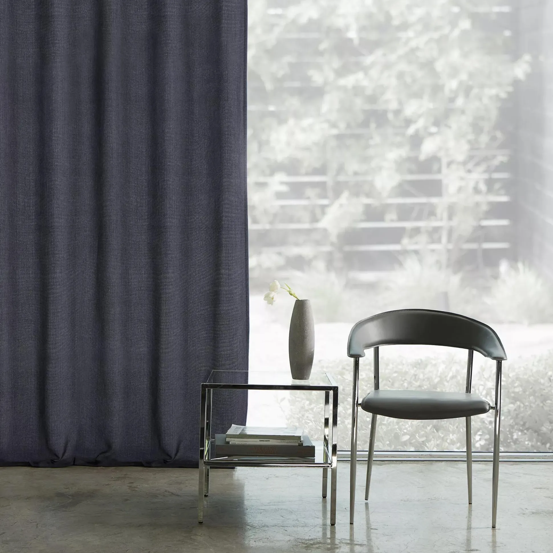 Blue Aura Panel Curtain