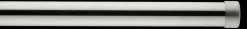Brushed Nickel Extension Rod Set - Diameter 25 mm