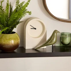 Cement Table Clock