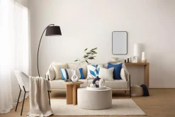 Cement Table Clock