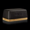 Ceramic & Wood Butter Dish