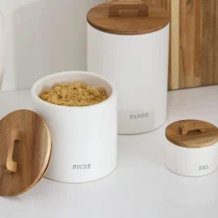 Ceramic Flour Jar