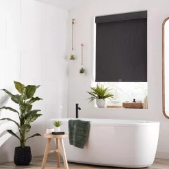 Charcoal Chita Cordless Blackout Roller Shade