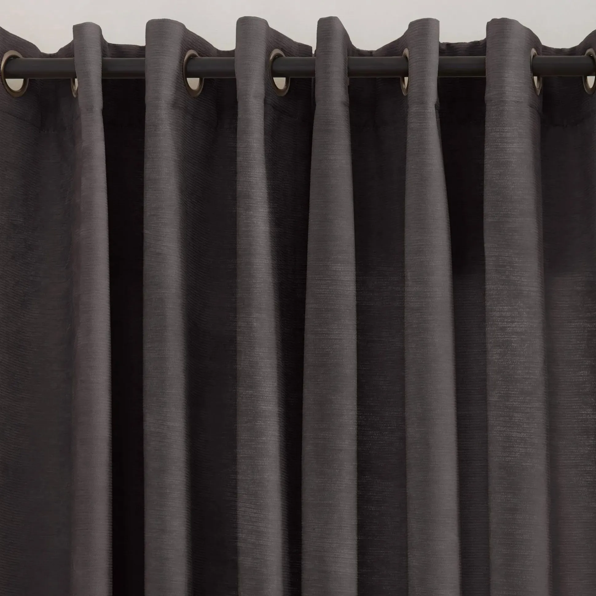 Charcoal Emile Panel Curtain