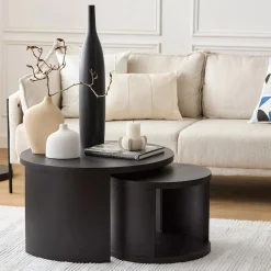 Curved Ceramic Table Vase