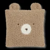 Emery Brown Teddy Throw Pillow