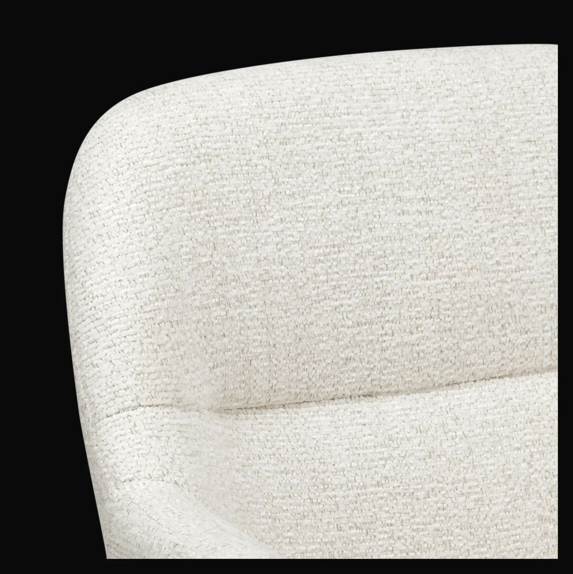 Fabric and Metal Accent Chair