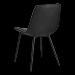 Fabric and Metal Dining Chair