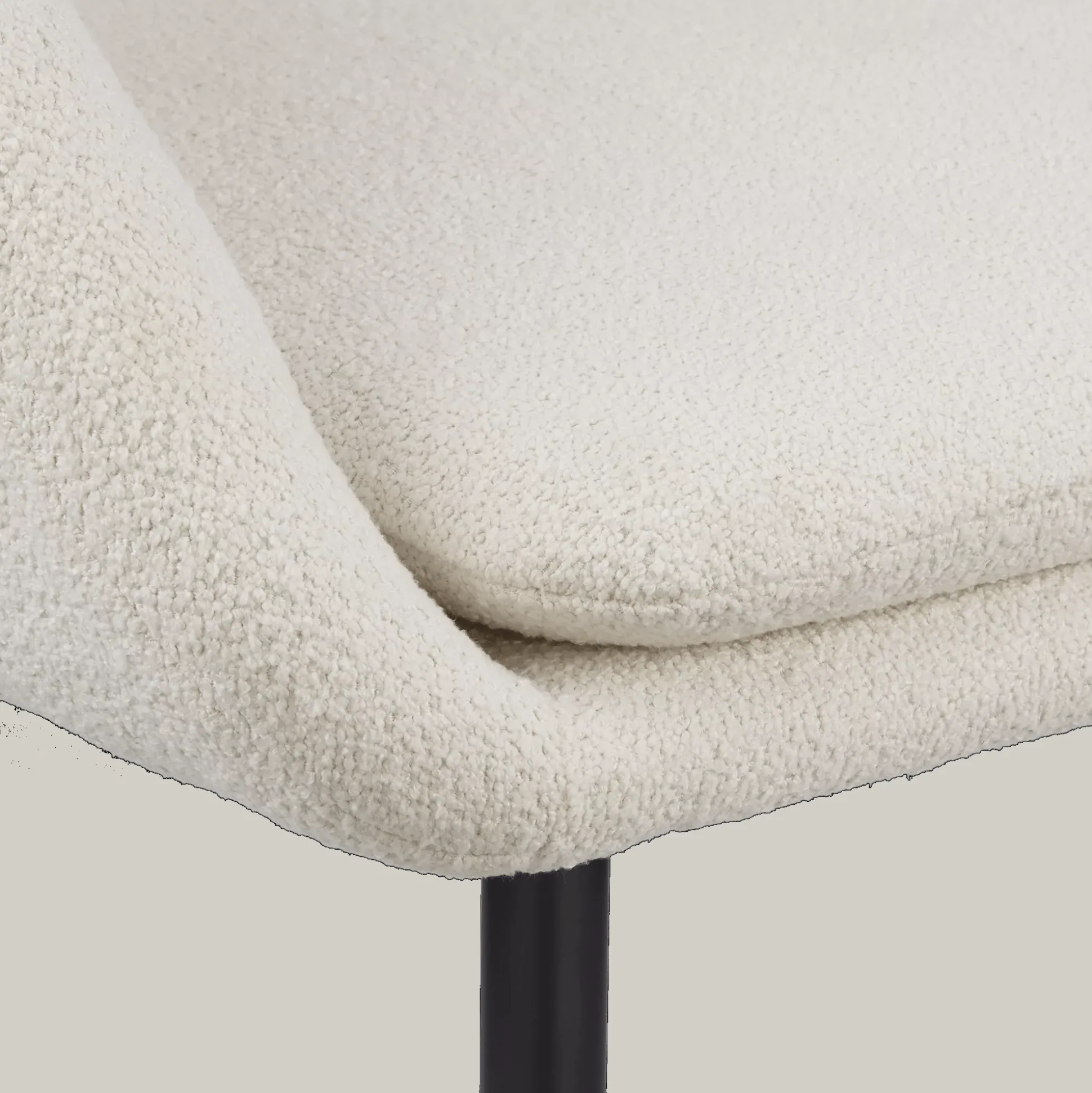 Fabric and Metal Dining Chair