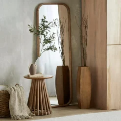 Farmhouse Rectangular Wood Mirror