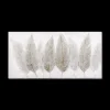 Feathers Oil Painted Canvas