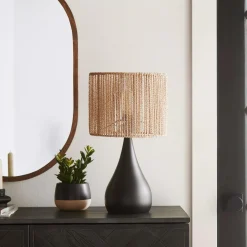 Flared Metal Lamp Base