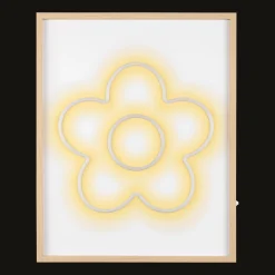 Floral LED Neon Wall Decoration