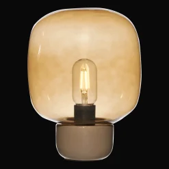 Glass and Ceramic Table Lamp