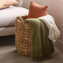 Green Yara Lumbar Decorative Pillow