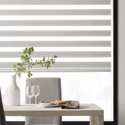 Grey Cordless Sheer Shade