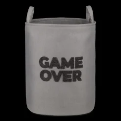 Grey Game On Hamper