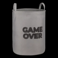 Grey Game On Hamper