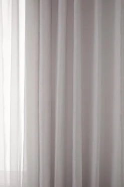 Grey Kacha Sheer Curtain