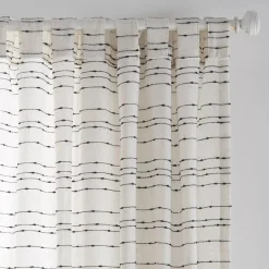 Jocas Back-Tab/Rod-Pocket Curtain