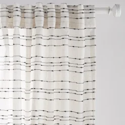 Jocas Back-Tab/Rod-Pocket Curtain