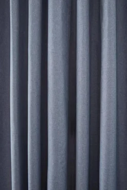 Light Grey Chambray Blackout Curtain