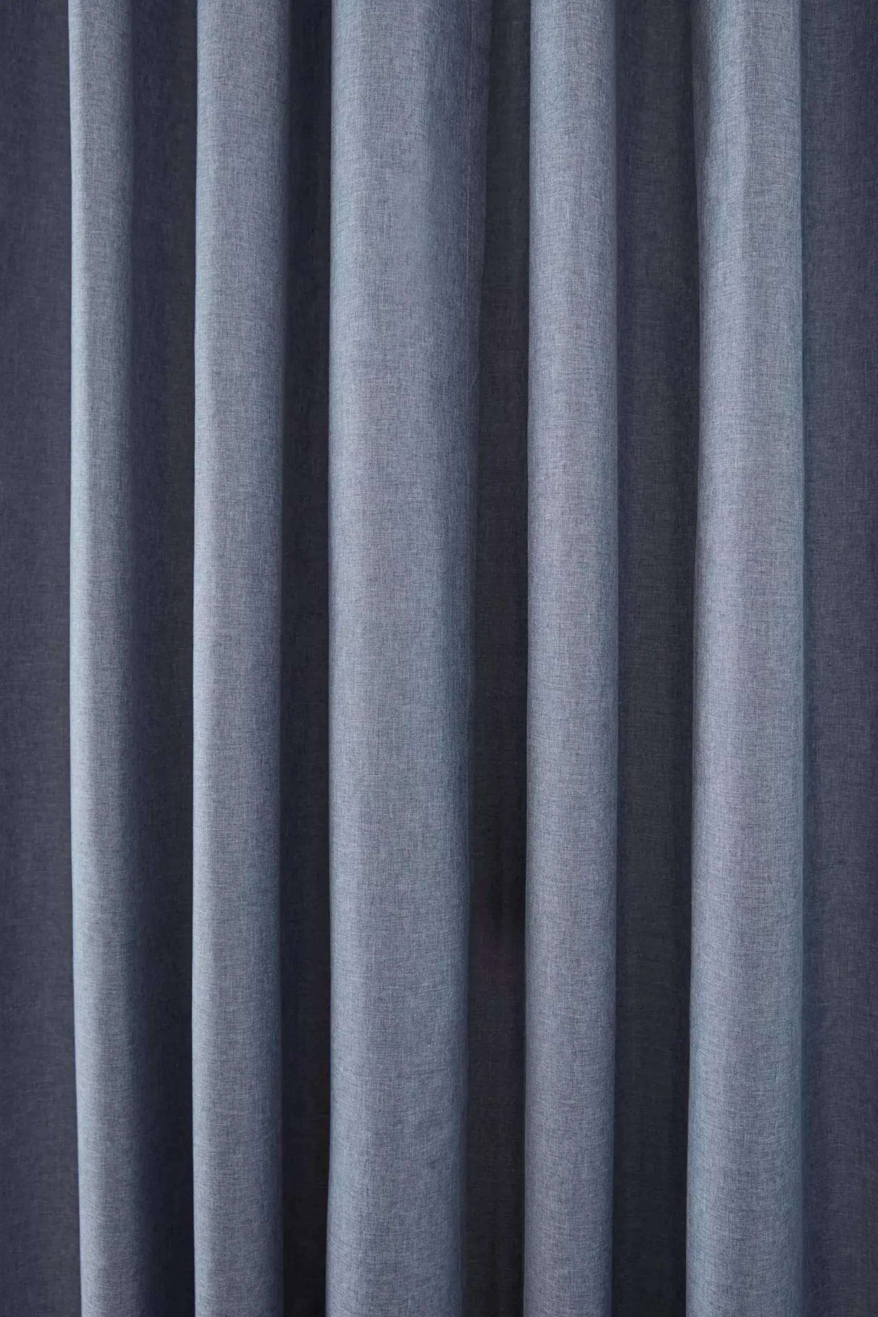 Light Grey Chambray Blackout Curtain