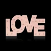 Love Letter Sign with LED Lights