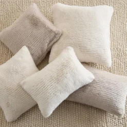 Maddox Faux Fur Oversized Throw Pillow