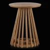 Mango Wood Openwork Side Table