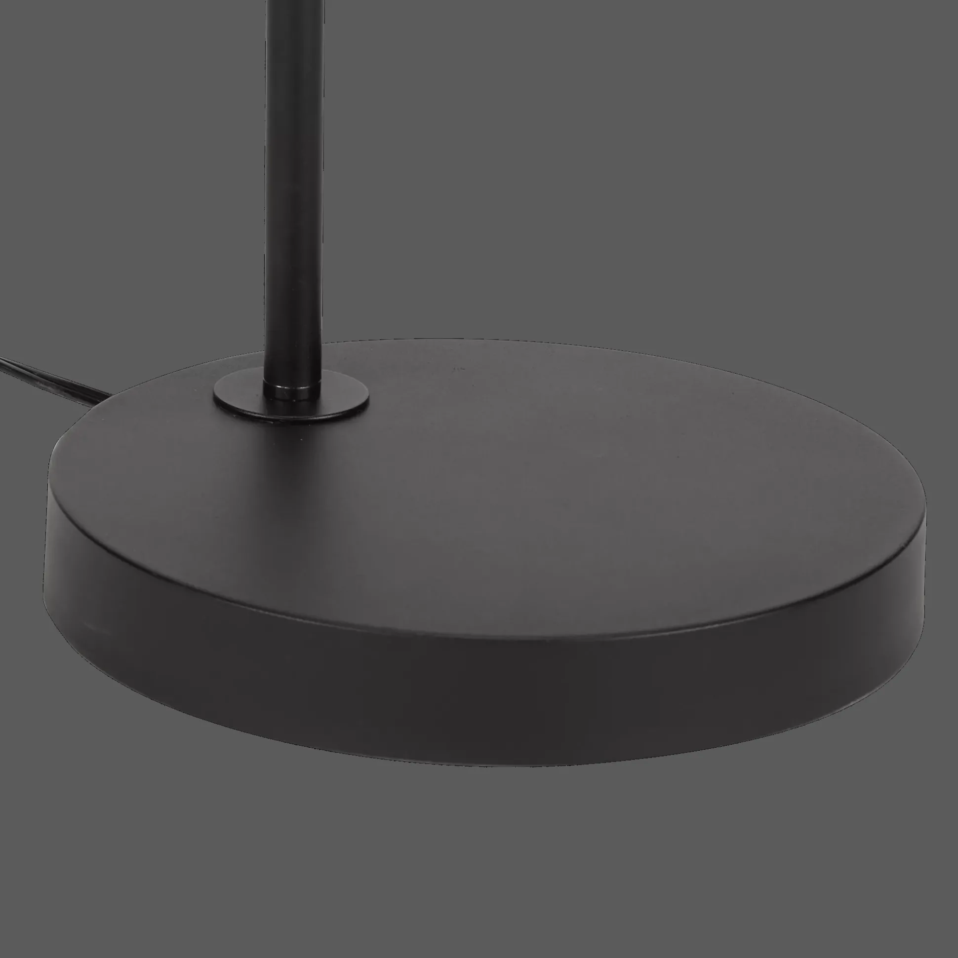 Metal Floor Lamp with White Shade