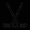 Metal Hockey Wall Art